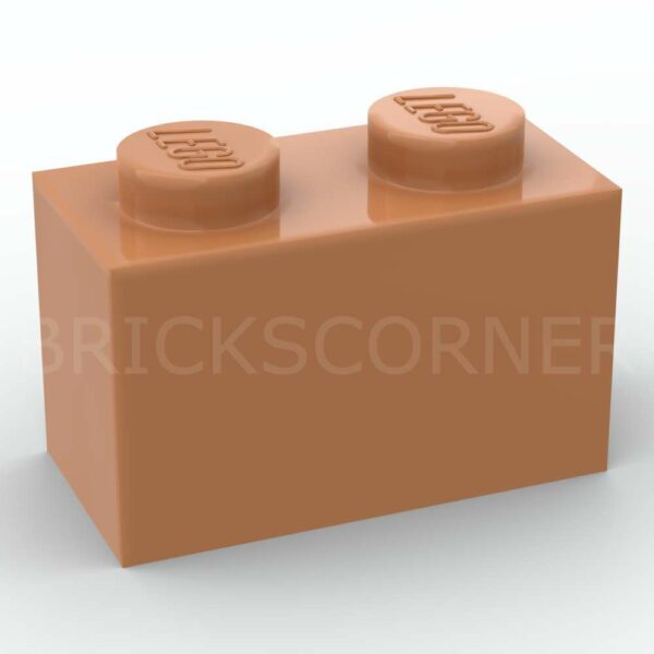 LEGO® Brique 1 x 2 - 3004 - Nougat Moyen