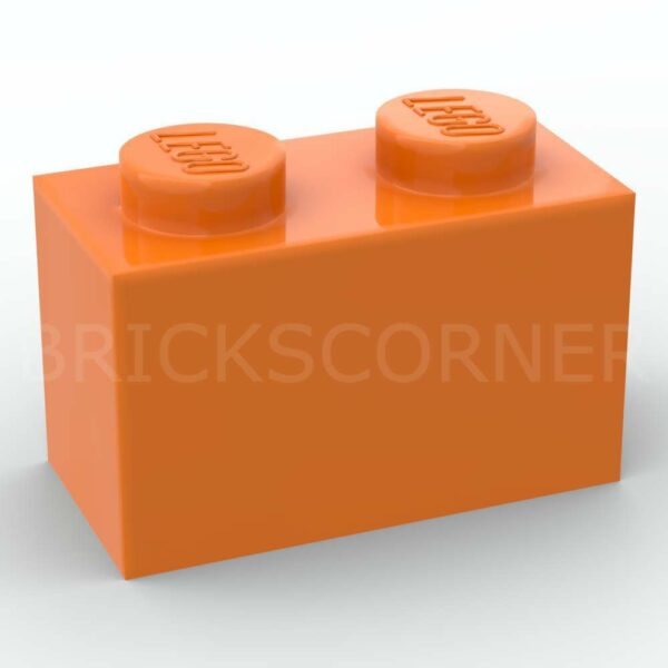 LEGO® Brique 1 x 2 - 3004 - Orange
