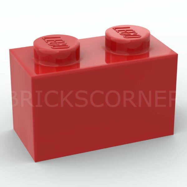 LEGO® Brique 1 x 2 - 3004 - Rouge