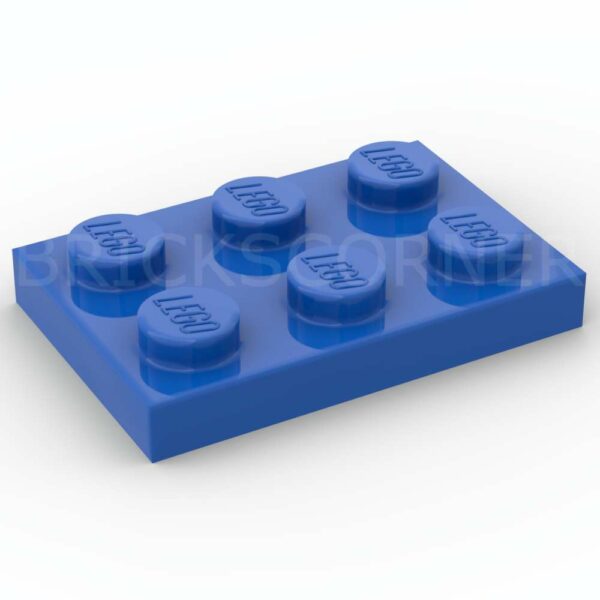 LEGO® Plaque 2 x 3 - 3021 - Bleu