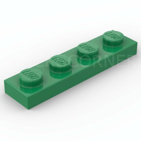 LEGO® Plaque 1 x 4 - 3710 - Vert