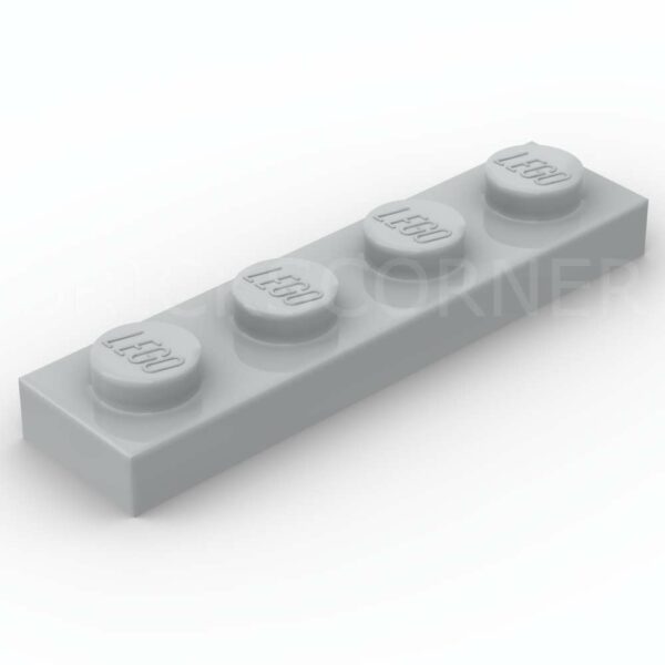 LEGO® Plaque 1 x 4 - 3710 - Medium Stone Gray