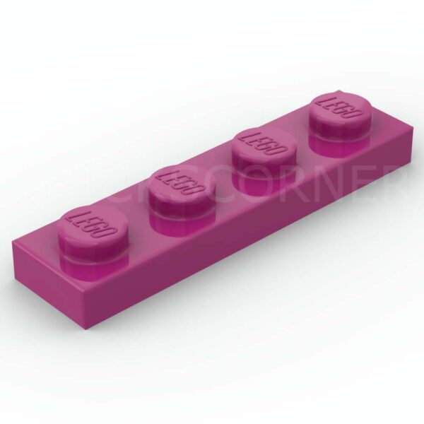 LEGO® Plaque 1 x 4 - 3710 - Magenta