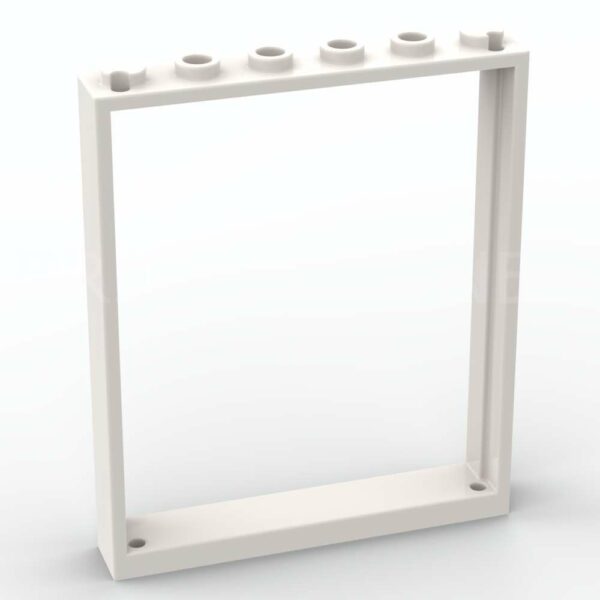 LEGO® Fenêtre / Cadre de Porte 1 x 6 x 6 - 42205 - Blanc