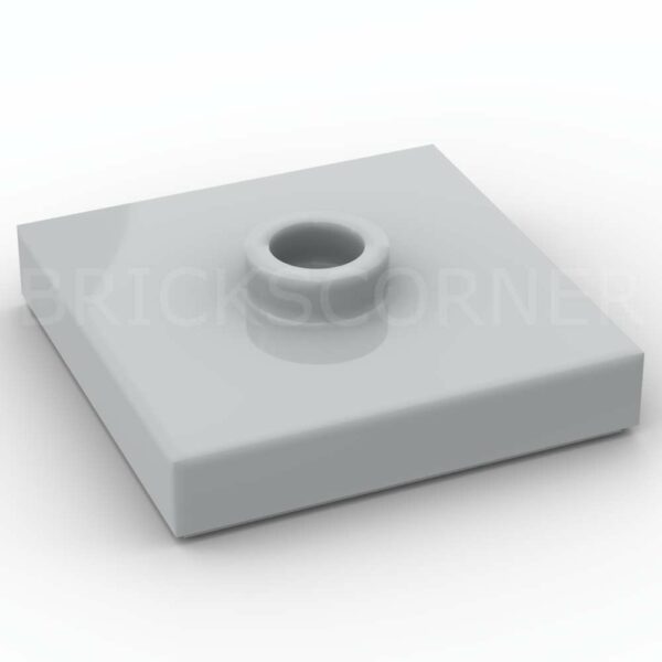 LEGO® Plaque Modifiée 2 x 2 "Jumper" avec Tenon au Centre - 87580 - Medium Stone Gray