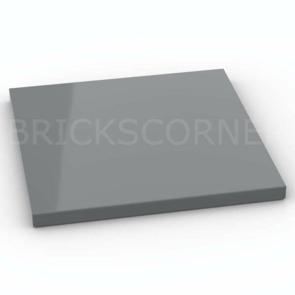 LEGO® Tuile 6 x 6 avec Tubes - 10202 - Dark Stone Gray
