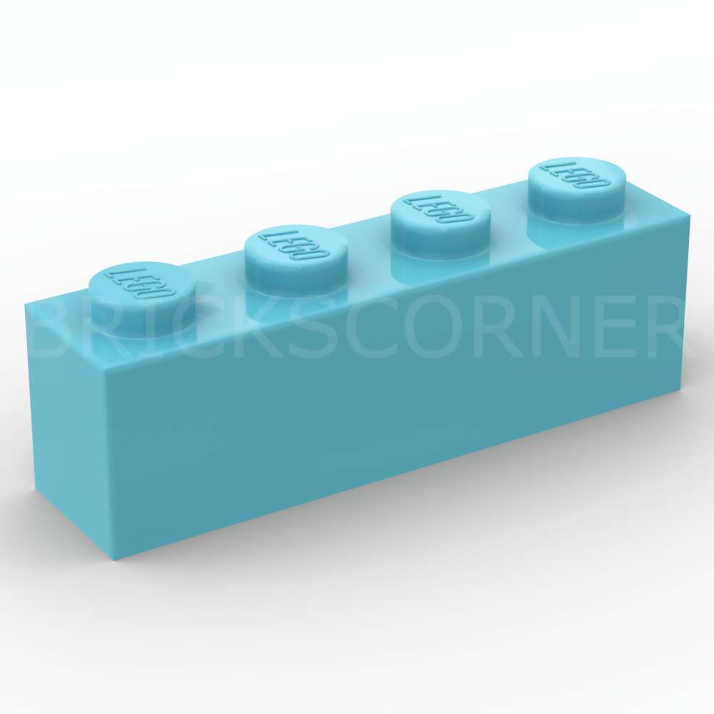 LEGO® Brique 1 x 4 - 3010 - Azur Moyen