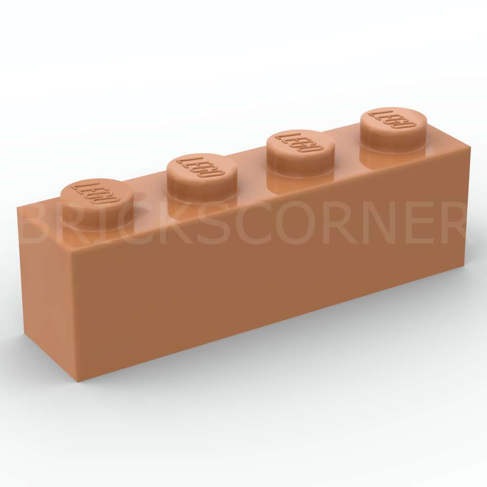 LEGO® Brique 1 x 4 - 3010 - Nougat Moyen