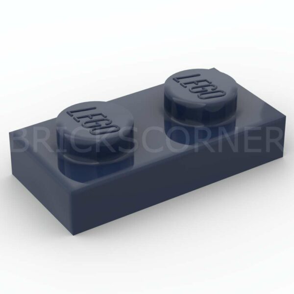 LEGO® Plaque 1 x 2 - 3023 - Bleu Foncé