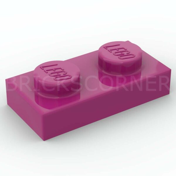 LEGO® Plaque 1 x 2 - 3023 - Magenta