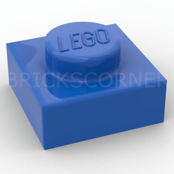 LEGO® Plaque 1 x 1 - 3024 - Bleu
