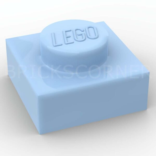 LEGO® Plaque 1 x 1 - 3024 - Bleu Ciel Clair