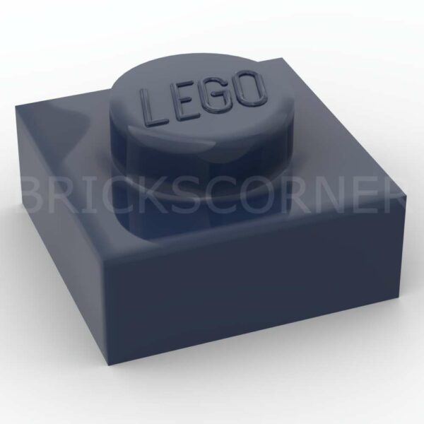LEGO® Plaque 1 x 1 - 3024 - Bleu Foncé