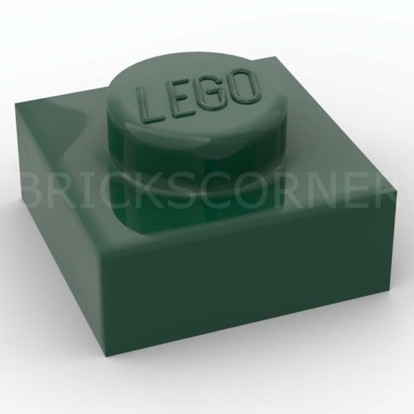 LEGO® Plaque 1 x 1 - 3024 - Vert Foncé