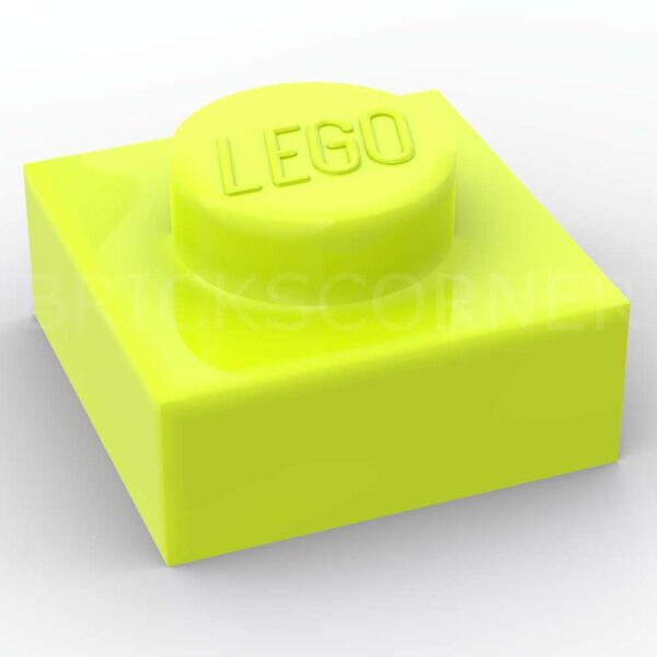 LEGO® Plaque 1 x 1 - 3024 - Lime