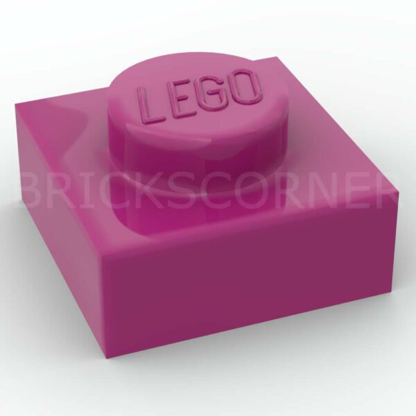 LEGO® Plaque 1 x 1 - 3024 - Magenta