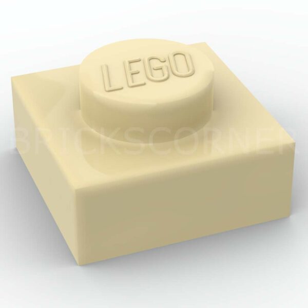 LEGO® Plaque 1 x 1 - 3024 - Beige