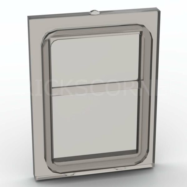 LEGO® Vitre / Fenêtre de Porte de Train avec Rebord - 35157 - Transparent Foncé