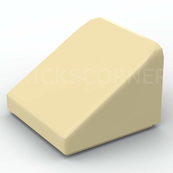 LEGO® Pente 30° 1 x 1 x 2/3 - 54200 - Beige
