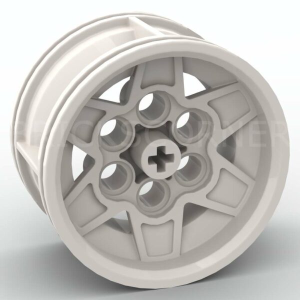 LEGO® Roue / Jante 43.2mm D. x 26mm - 56908 - Blanc