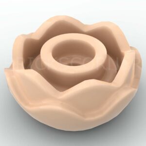 LEGO® Plante Fleur Rose - 5904 - Nougat Clair