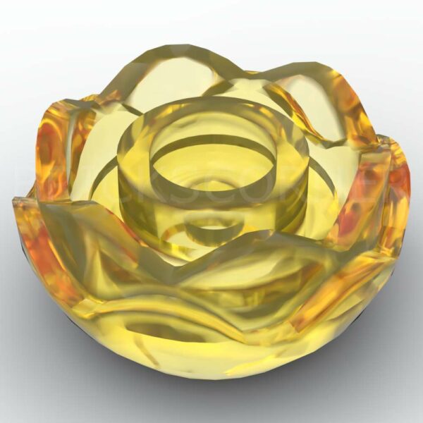 LEGO® Plante Fleur Rose - 5904 - Jaune Transparent