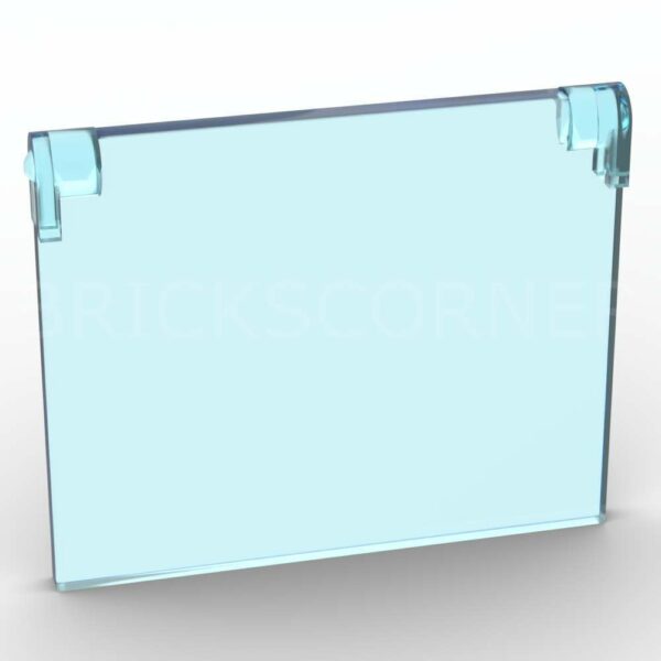 LEGO® Vitre de Fenêtre 1 x 4 x 3 Ouvrante - 60603 - Bleu Clair Transparent
