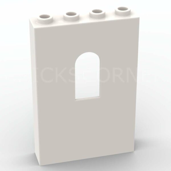 LEGO® Cloison / Mur 1 x 4 x 5 avec Fenêtre - 60808 - Blanc