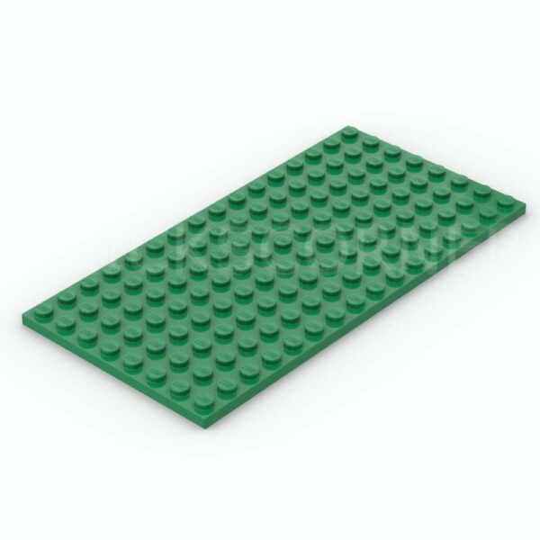 LEGO® Plaque 8 x 16  - 92438 - Vert