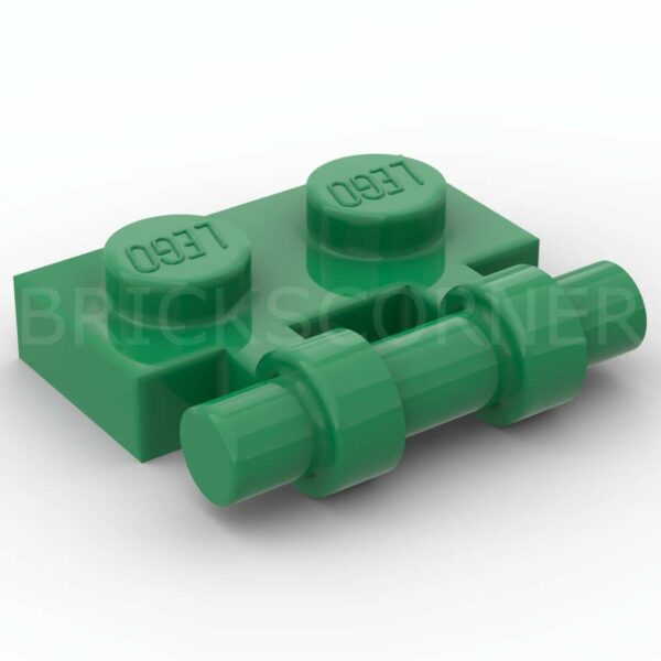 LEGO® Plaque Modifiée 1 x 2 avec Barre / Poignée - 2540 - Vert