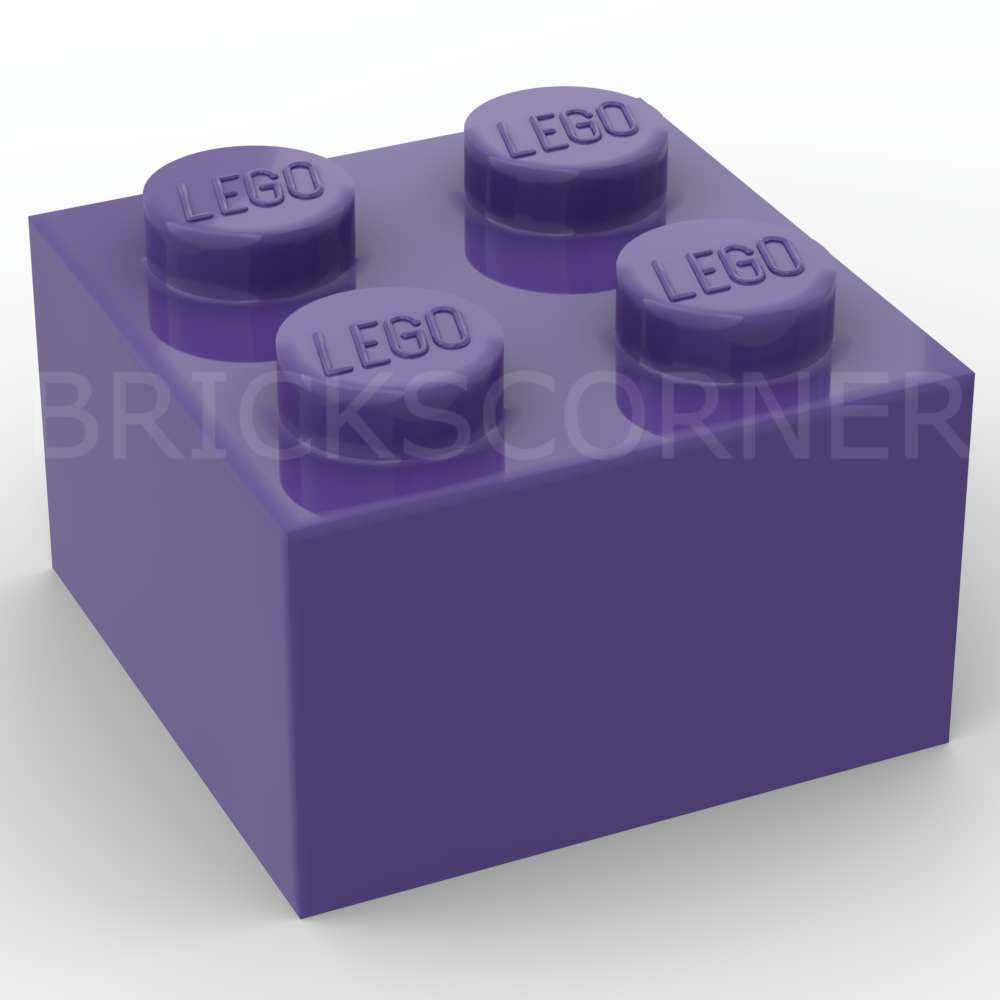 LEGO® Brique 2 x 2 - 3003 - Violet Foncé
