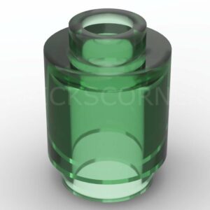 LEGO® Brique Ronde 1 x 1 - 3062b - Vert Transparent