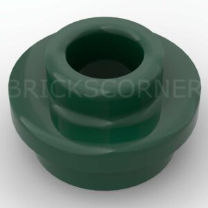 LEGO® Plaque Ronde 1 x 1 Tenon Ouvert - 85861 - Vert Foncé