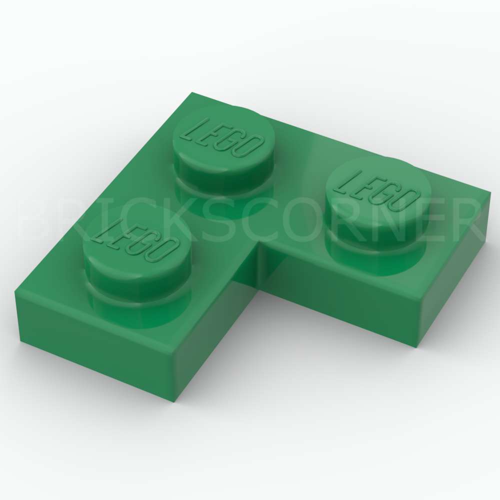 LEGO® Plaque 2 x 2 Angle / Coin - 2420 - Vert