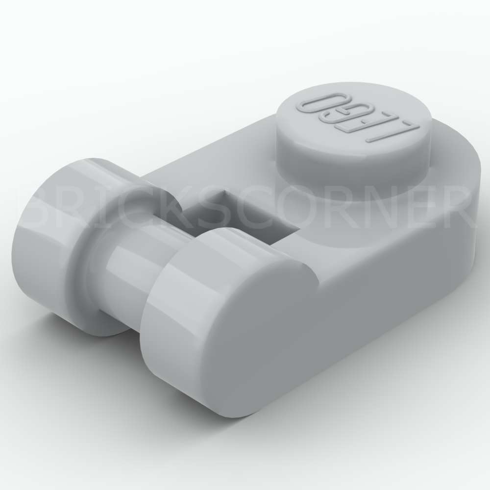 LEGO® Plaque Ronde 1 x 1 avec Barre / Poignée - 26047 - Medium Stone Gray