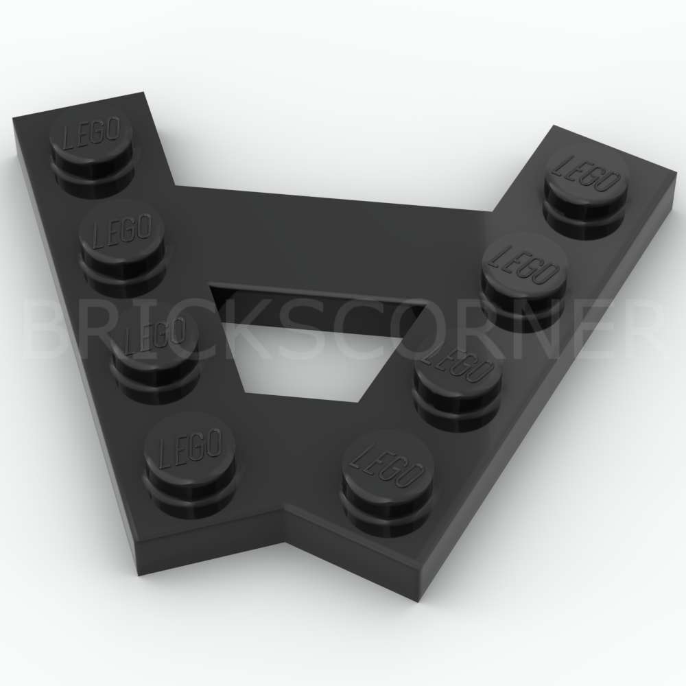 LEGO® Plaque Angulaire en "A" - 15706 - Noir