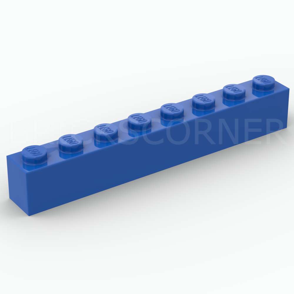 LEGO® Brique 1 x 8 - 3008 - Bleu