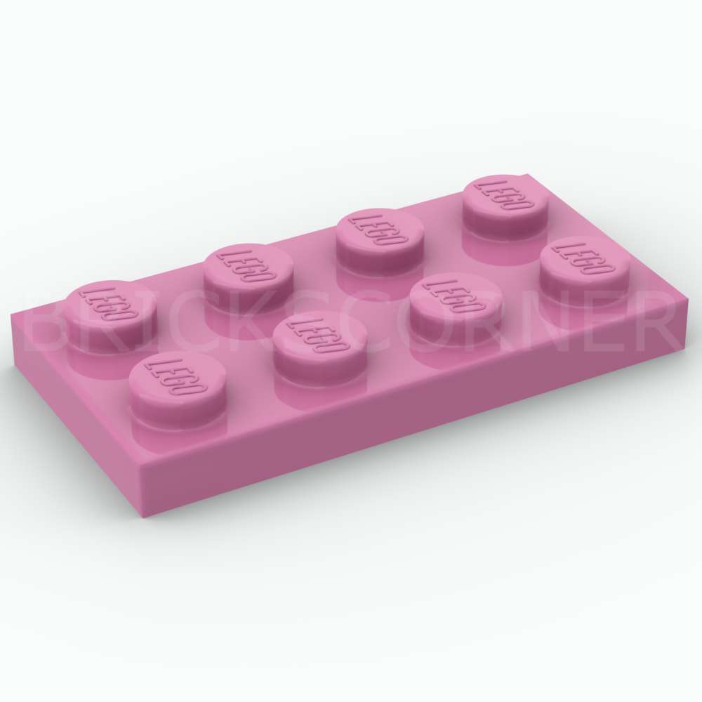 LEGO® Plaque 2 x 4 - 3020 - Rose Foncé