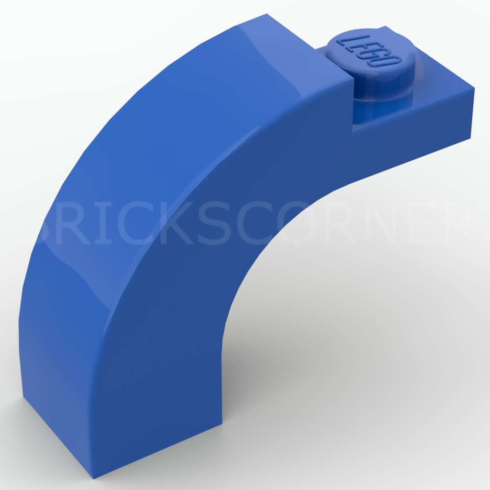LEGO® Arche 1 x 3 x 2 Courbe - 6005 - Bleu