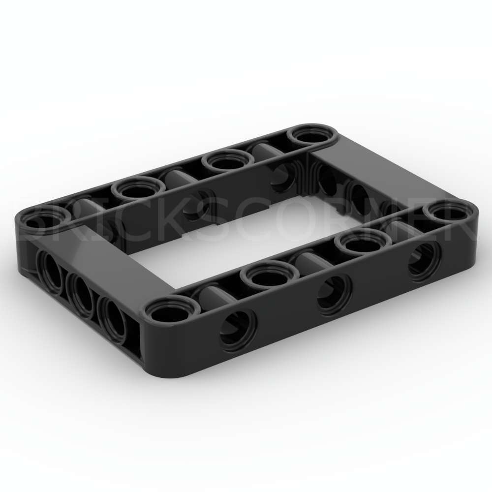 LEGO® Bras de Structure Technic / Liftarm Frame 5 x 7 - 64179 - Noir