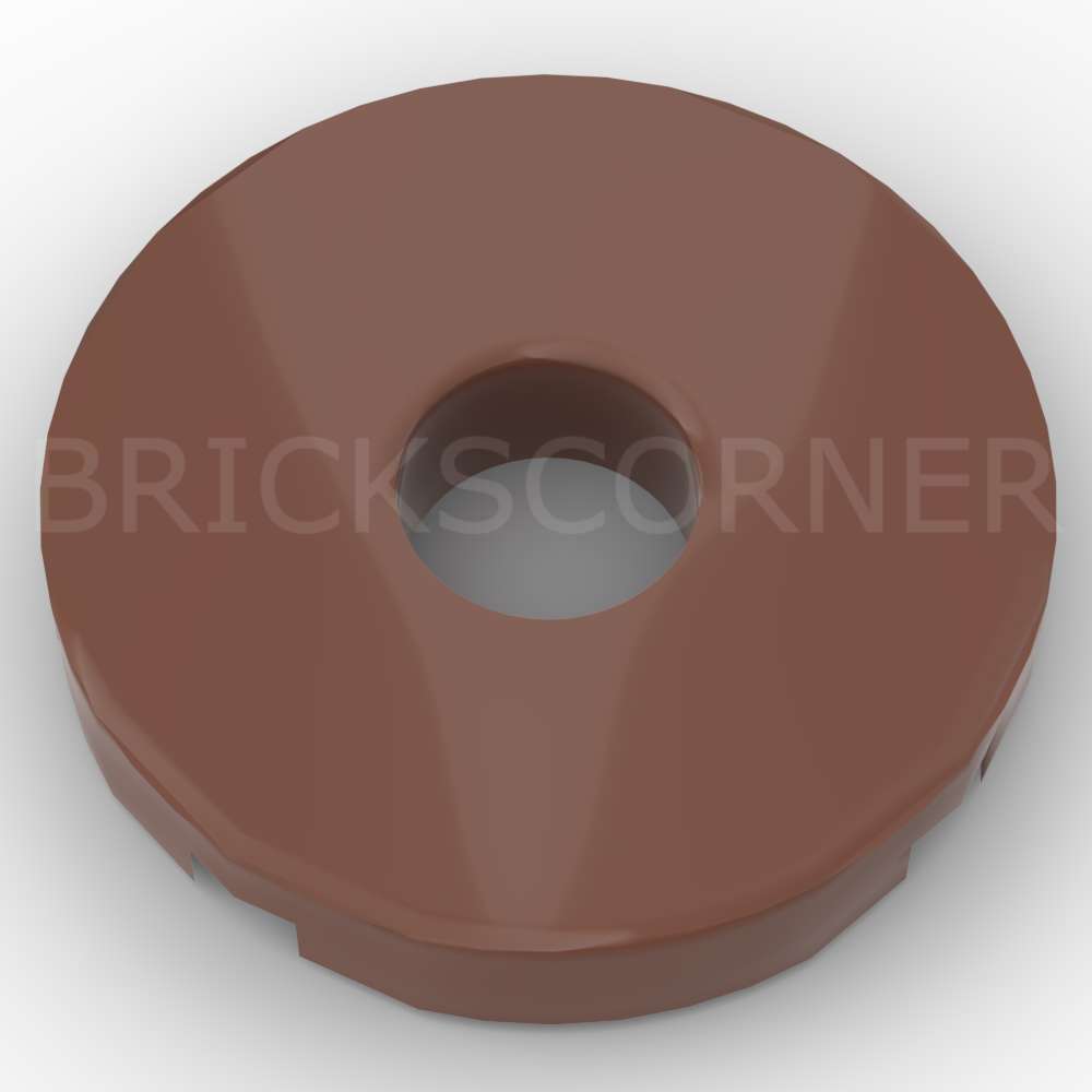 LEGO® Tuile Ronde 2 x 2 avec Trou - 15535 - Brun