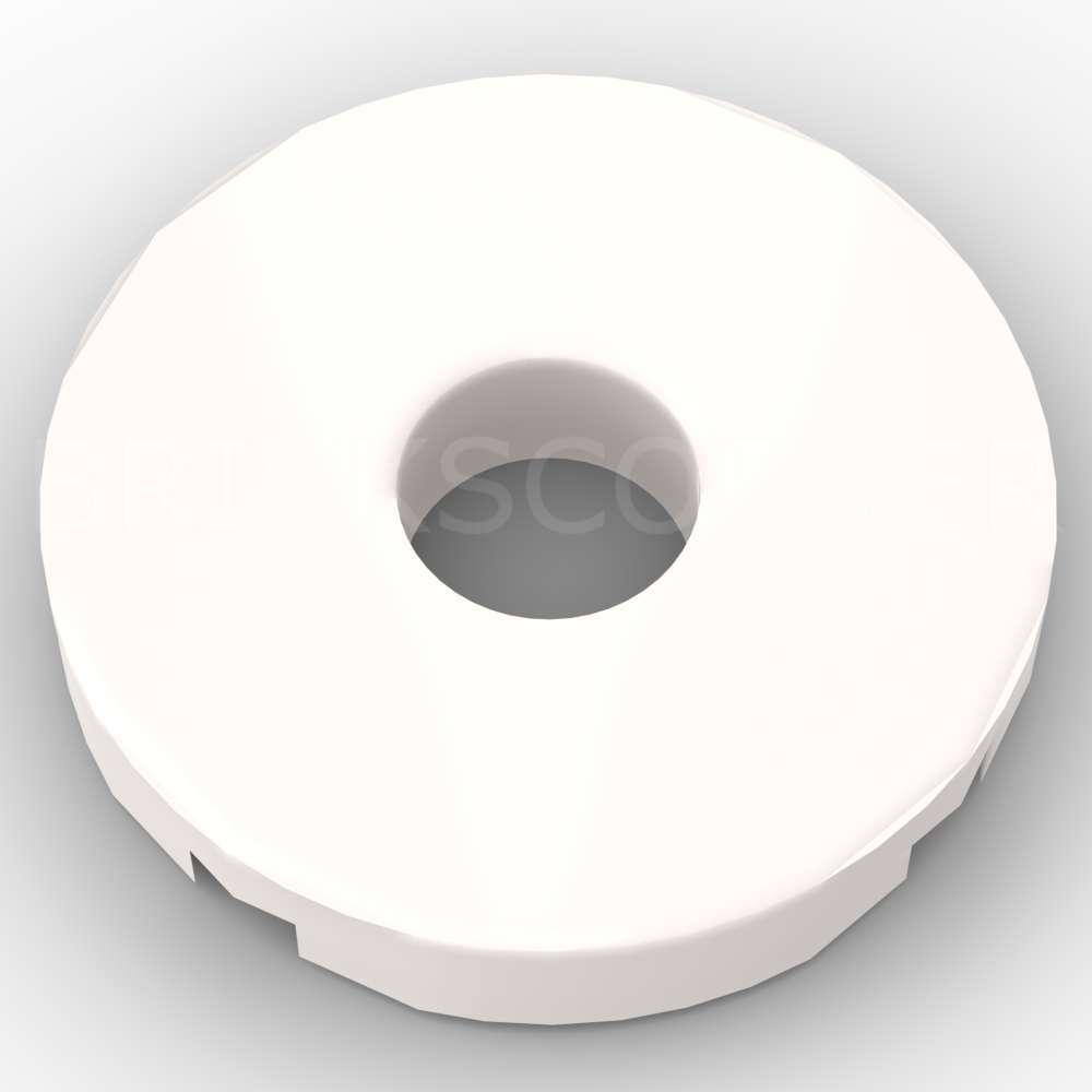 LEGO® Tuile Ronde 2 x 2 avec Trou - 15535 - Blanc