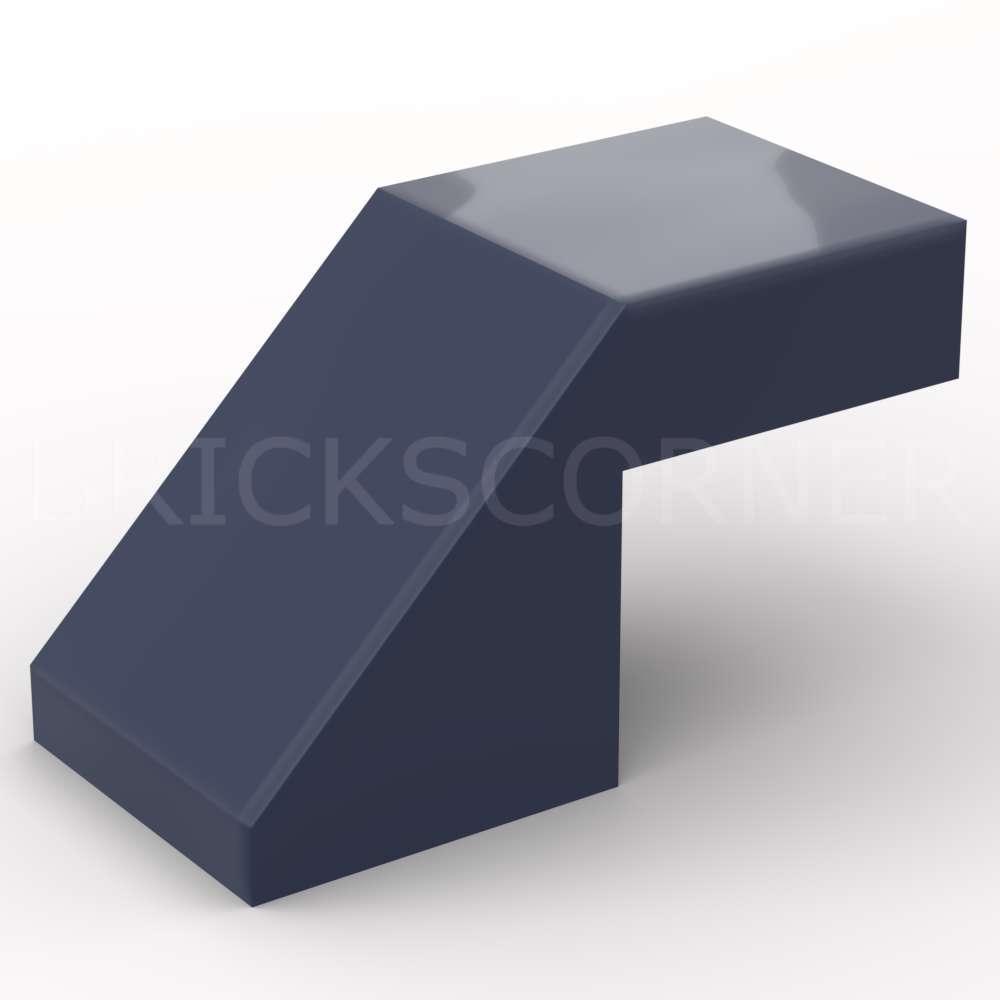 LEGO® Pente 45° 2 x 1 Tuile et Découpe - 28192 - Bleu Foncé