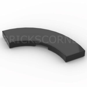 LEGO® Tuile Ronde 3 x 3 Macaroni - 79393 - Noir