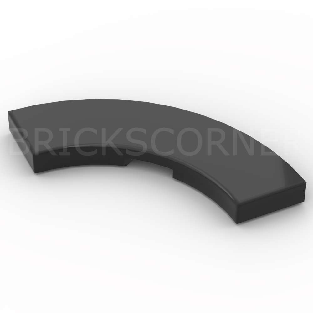 LEGO® Tuile Ronde 3 x 3 Macaroni - 79393 - Noir