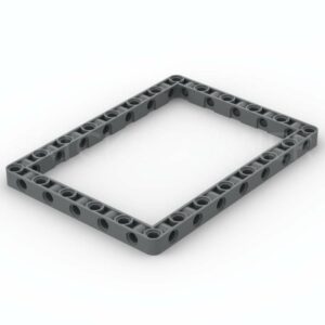 LEGO® Bras de Structure Technic / Liftarm Frame 11 x 15 - 39790 - Dark Stone Gray