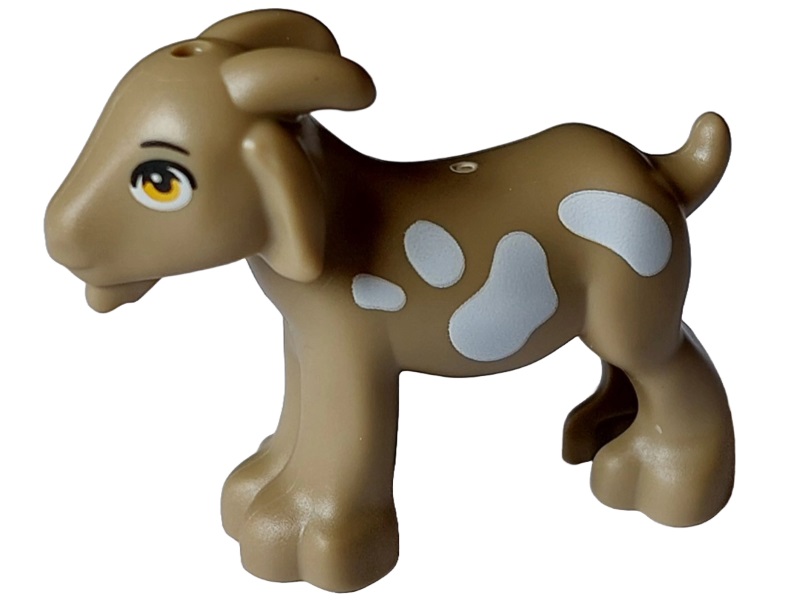 LEGO® Chèvre - 5243pb02 - Beige Foncé