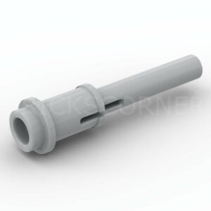 LEGO® Technic Pin 1/2 avec Barre 2L "Flick Missile" - 61184 - Medium Stone Gray