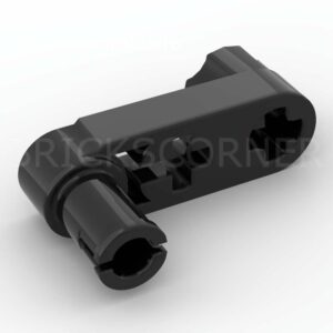 LEGO® Bras de Structure Technic modifié Manivelle / Pin 1 x 3 - 61408 - Noir
