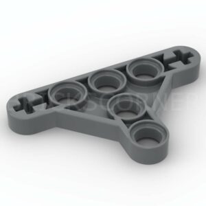 LEGO® Bras de Structure Technic / Liftarm 3 x 5 Triangle - 99773 - Dark Stone Gray
